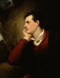 NPG 4243; George Gordon Byron, 6th Baron Byron by Richard Westall